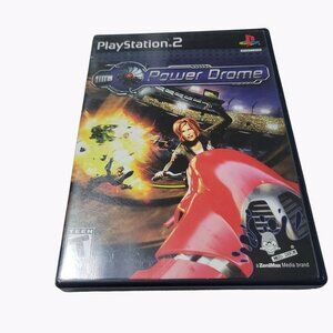 Power Drome Sony Playstation 2 PS2 Video Game Includes Case No Manual